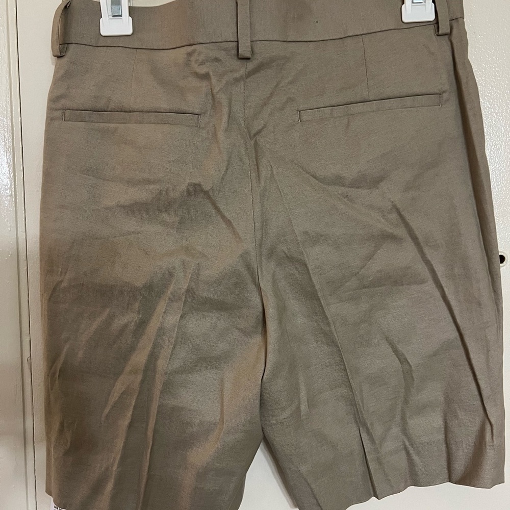 ASOS Design Skinny Linen Mix Shorts - Picture 2 of 3